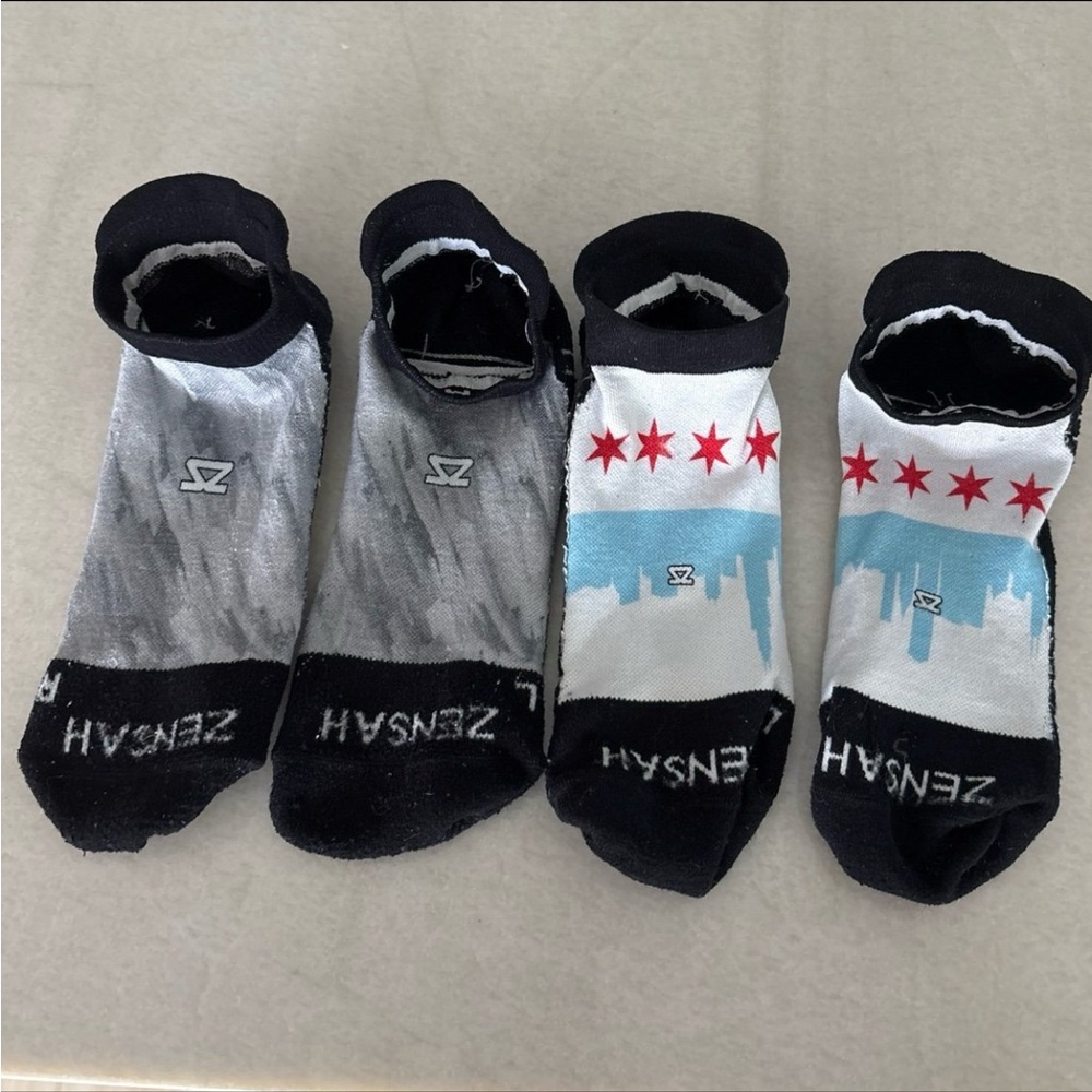 Two Pairs of Zensah Socks